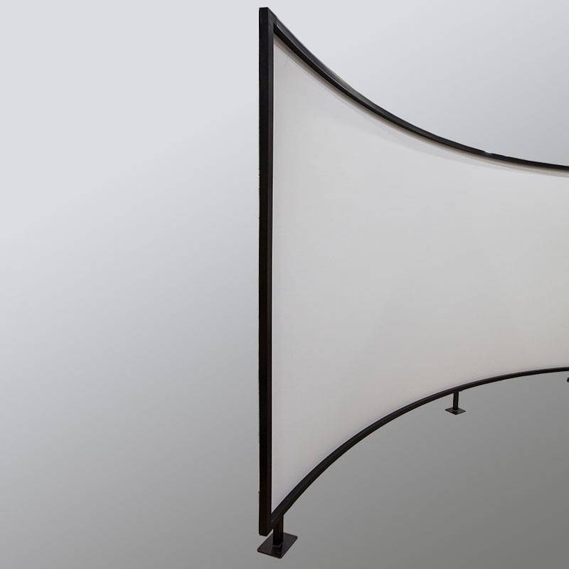 Large Curved frame screen (4)